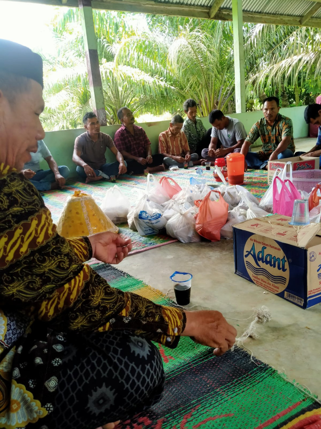 kenduri blang dalam rangka turun kesawah penenaman benih padi